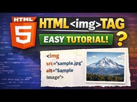 How to Add Image in HTML | Image Tag Step by Step | HTML Tutorial in Hindi