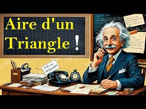 Vidéo 09 | Comment calculer l'aire d'un Triangle ? | Les Mathématiques |