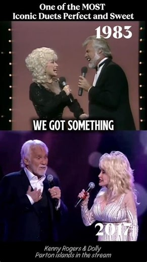 1983vs2017: best duets ever Kenny & Dolly #kennyrogers #islandsinthestream #nostalgia #retro #music