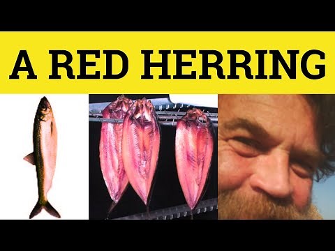A Red Herring - Red Herring Meaning - Red Herring Examples - Idioms - British English Pronunciation