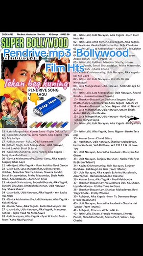 Usb Pendrive The Best Hindustan Bollywood Film Hts Lagu Hindi Song Music Mp3 a732