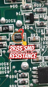 2R85 surface mount resistance value
