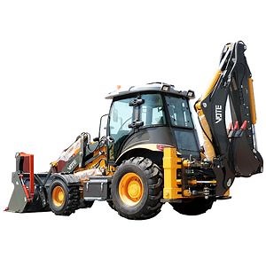 [Hot Item] Free Shipping Cheap Backhoe Loader Mini Backhoe Excavator Loader 4X4 Compact Tractor with Loader and Backhoe Backhoe