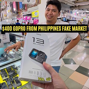 $400 GoPro from Philippines Fake Market 🇵🇭 #fblifestyle #camera #travelblogger #Philippines #bargain | Wild Carlos appeared