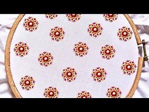 Easy and beautiful needle work for beginners|hand embroidery designs| easy embroidery work