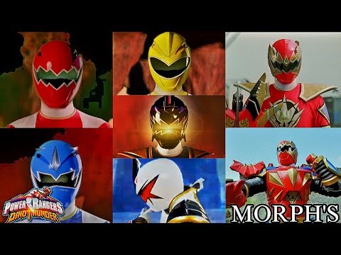 PowerRanger's DinoThunder All Ranger's Morph's#powerrangers#powerrangersdinothunder#gogopowerrangers