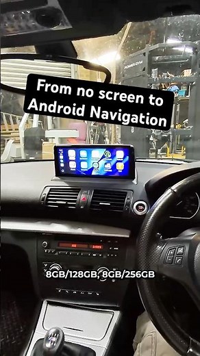 BMW 1 series Android Navigation Carputech #carplay #bmw ‪@Carputech‬