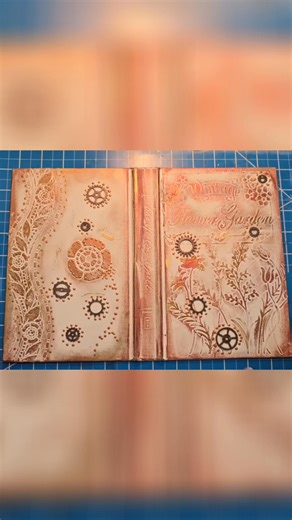 Full Video :) https://www.youtube.com/watch?v=iqlxQ7ob0GQ Pam from The Paper Outpost shares an alternative to gilding paste and wax for a junk journal cover. This method turns out pretty cool. Have you tried this? Full Video :) https://www.youtube.com/watch?v=iqlxQ7ob0GQ All My Links: https://linktr.ee/thepaperoutpost #junkjournal #papercraft #gilding #alteredbook #mixedmedia | The Paper Outpost