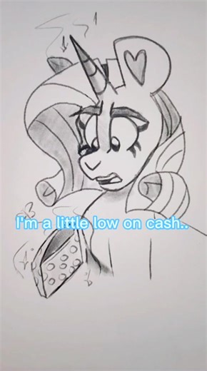 Happy New Year everyone! Here's Rarity as iconic as ever #mlp #mylittlepony #mlpart #rarity #mlprarity #applejack #fyp