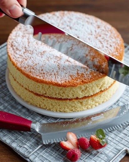 14K views · 25 reactions | Basic Sponge Cake Recipe This timeless recipe is beloved for its light, airy texture and versatility, making it a staple in every baker’s repertoire. Whether it’s for a special occasion or a simple tea-time treat, this sponge cake recipe is sure to impress. Ingredients; 4 large eggs, at room temperature 200g (1 cup) granulated sugar 200g (1 2/3 cups) all-purpose flour 1 teaspoon baking powder 1 teaspoon vanilla extract | Nana Tasty | Facebook