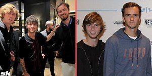 "The guy had no idea who we are and Daniil had no idea who he is" - Andrey Rublev reflects on his and Daniil Medvedev's 'embarrassing' meeting with One Direction member Louis Tomlinson