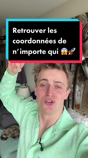 Astuce incroyable pour retrouver les coordonnées de n'importe qui