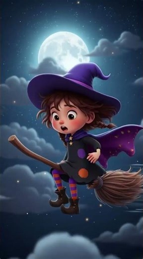 🧙‍♀️✨ The Clumsy Little Witch / A Magical Tale of Funny Mishaps ✨🌙