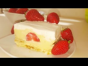 No Bake Pudding Cake with Biscuits-easy recipe