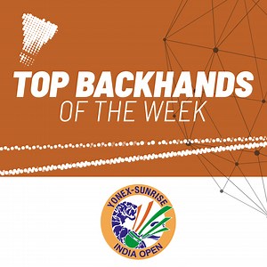 112K views · 911 reactions | Your best backhands from the #IndiaOpen2022. #BWFWorldTour | BWF — Badminton World Federation | Facebook