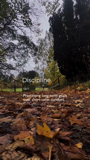 Discipline: Prioritizing Long-Term Goals in Running