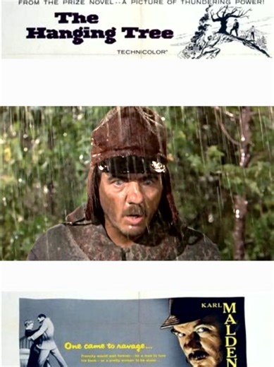 “It’s a glory hole” Last night I watched a Gary Cooper film from 1959 called “The Hanging Tree” directed by Delmer Daves. I love mid-century technicolor western melodramas like “Giant”, “Johnny Guitar” & “One Eyed Jacks”. This is one I hadn’t seen before. In the middle of the film there is a scene I found so unintentionally hilarious that I am compelled to share it. In the scene Karl Malden, who seems to have based his character