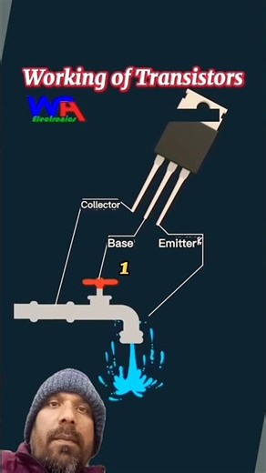 Working Of Transistors#experiment #diy #shot& shortvidio #