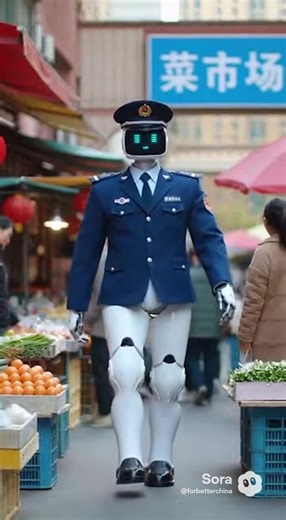 中国城管机器人：提高效率与降低成本