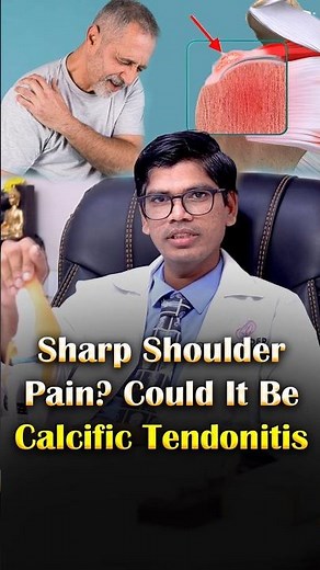 Sharp Shoulder Pain Explained: What Is Calcific Tendonitis? #ytshorts #shoulderpain #tendons