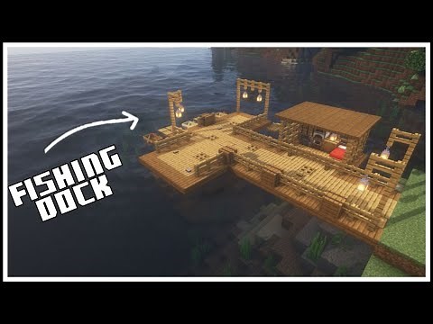 minecraft | how to build simple fishing dock