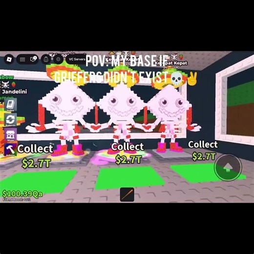 my base if those griefers JS wouldn't act like a bit (Steal a brainrot modded) #tweepy