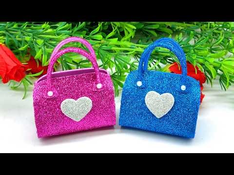 How to Make Mini Handbag Step-by-Step Handmade Gift Craft