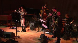 This week on SFJAZZ At Home’s Fridays Live broadcast series presents “an adept lyrical interpreter, tremendous tonal command” (JazzTimes), vocalist Veronica Swift. Her energetic concerts blend together jazz with rock, bossa nova, blues, funk, and vaudeville in a stylistic approach she calls "transgenre." She made her recording debut at age 9 with saxophonist Richie Cole, and has shared stages with Jazz at Lincoln Center Orchestra, Chris Botti, Jon Hendricks, Paquito D’Rivera, Esperanza Spalding,