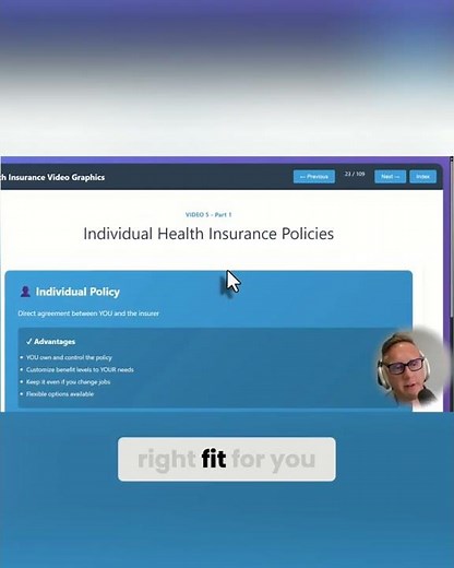 Individual Health Insurance Policies (Pros & Cons) | Exam Prep