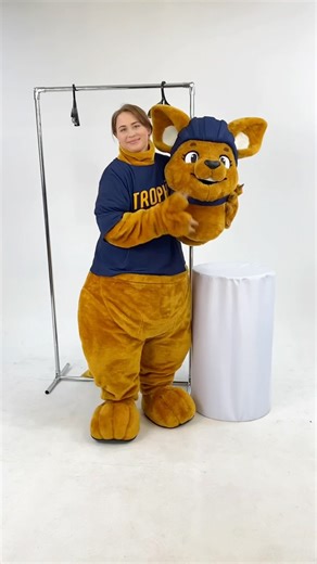 3.1K views · 128 reactions | How to put on the kangaroo mascot costume? 輦 The answer is right here! ❤️ | Custom mascot costumes and carnival costumes production Carnival Mascot | Facebook