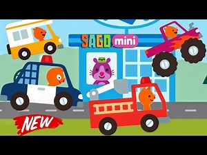 Sago Mini Road Trip - NEW CARS