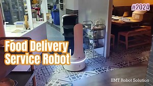 Custom Intelligent Mobile Robot for Restaurant Hotel Room Delivery Robot
