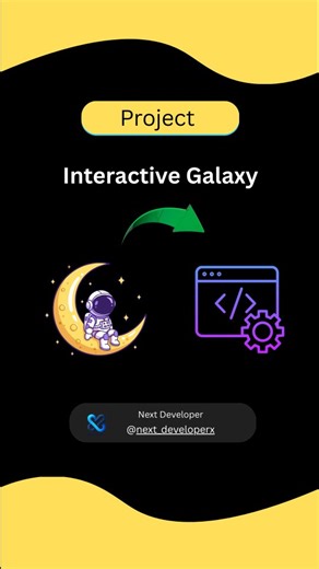 Next Developer on Instagram: "Interactive Galaxy 🪐 . . . 🤩 Source Code Available in Telegram Link in Bio 🔥 !! FOLLOW US TO LEARN CODING !! code_wars_official 2 d Interactive Galaxy 🪐 . . . 🤩 Source Code Available in GitHub & Telegram Link in Bio 🔥 !! FOLLOW US TO LEARN CODING !! Follow for more @next_developerx 💙 Tags Your Friends 😉 Don't forget Like ♥️ and share 💬 Save for future references 📖 ✅ Follow Us @next_developerx to never miss content like this in the future 🚀 Hastags🏷️ : #n