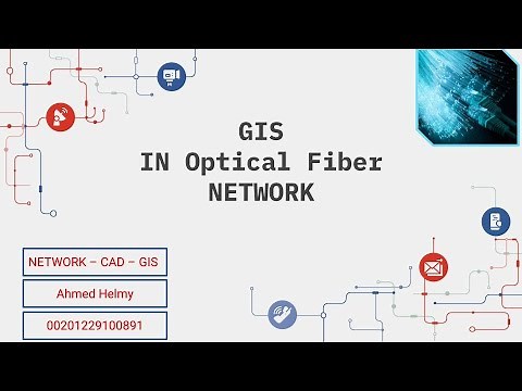 من الصفر إلى FTTH: تعلم الشبكات وكاد وجي آي إس From Zero to FTTH: Learning Networks, CAD, and GIS
