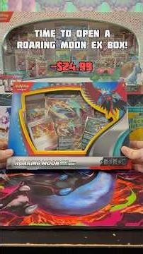 OPENING A ROARING MOON BOX… AWESOME PULL! 💎 Pt. 2 // PokemonTCG