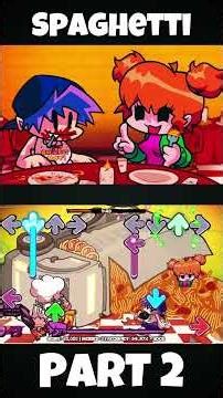 FNF - D-Sides Spaghetti [PART 2] [D-Sides x Le Sserafim] (FNF MOD) #shorts