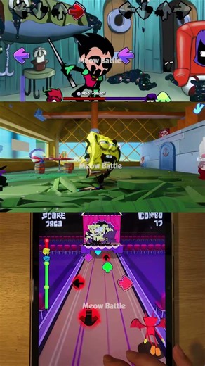 Ready Or Not But Robin vs SpongeBob 3D - FNF Animation - Friday Night Funkin' #fnf