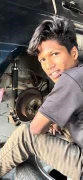 car disc brake hand break adjustment #car #break #mech