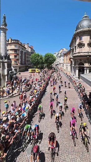 Le Tour de France au départ de Chambéry 😍