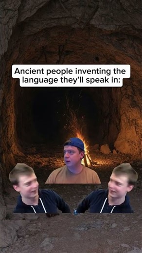 POV how ancient language was invented #catmemes #memes #funny