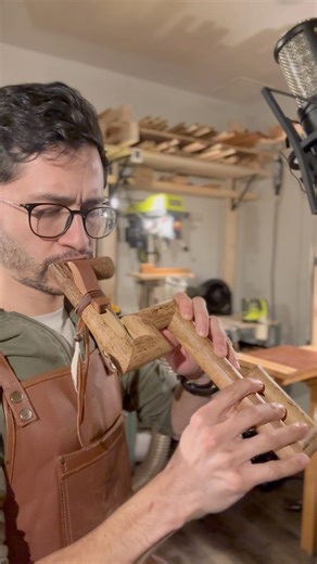 Folded bass flute by Leo - Deep calming sounds