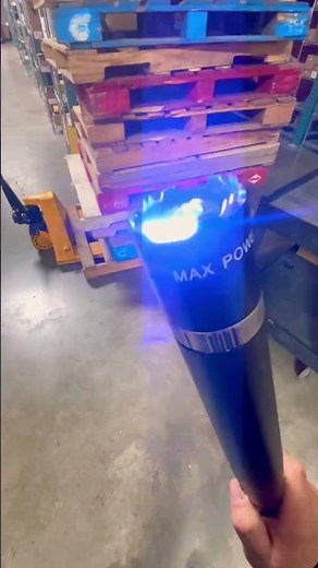 High Power Self Defense Stun Gun Baton with Flashlight