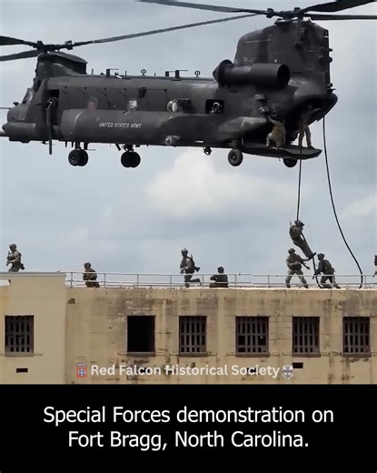 2.2M views · 50K reactions | Special Forces showing off on Fort Bragg! | Red Falcon Historical Society | Facebook