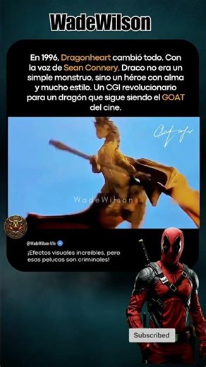 ¿Es Draco el MEJOR Dragón del Cine? (Dragonheart 1996) 🎬