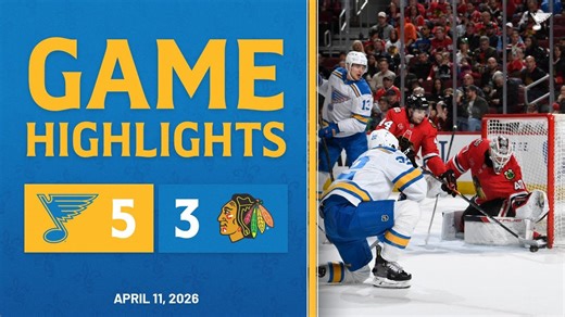 Game Highlights: Blues 5, Blackhawks 3