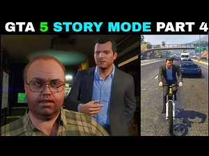 Grand Theft Auto 5 STORY MODE 2021 - Michael MEETS Lester - GTA 5 Part 4 Story Mode | Fail Game 2.0