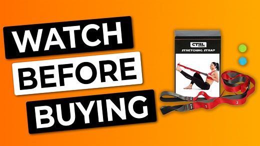 Watch Watch Before Buying! CTRL Stretching Strap with Loops Review on Amazon Live
