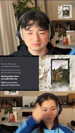 Throwback to our first time listening to Black Dog #ledzeppelin #blackdog #music #firstlisten