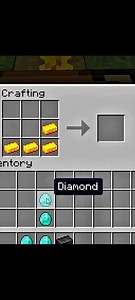 MINECRAFT DIAMOND ENGOT CRAFTING