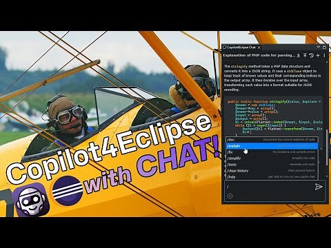 GitHub Copilot Chat in Eclipse with Copilot4Eclipse